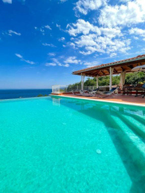 VILLA LOVRAN - 150m to the beach - infinity pool - incredible sea view - fitness room